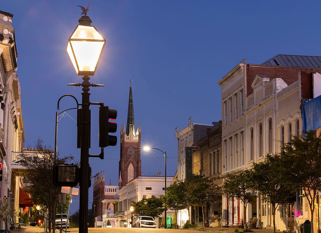 Natchez, MS - Evening in Natchez, MS